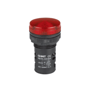 INDICATOR LED PILOT LIGHT CHINT RED 240V